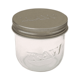 RAW Bote Mason Jar Cristal