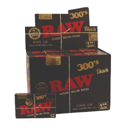 RAW Papel 300's Black - Papel de Liar